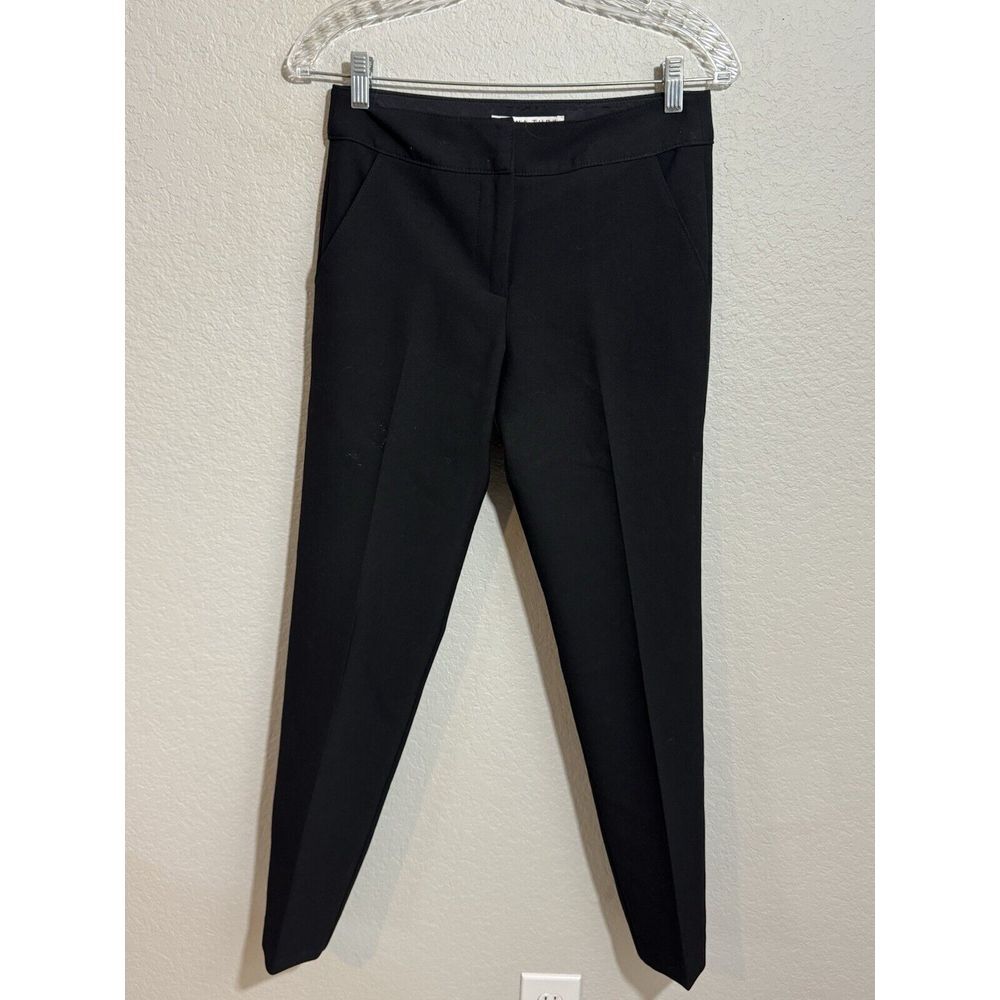 Trina Turk Black Woman's Pants Trousers Size 0 Poly Viscose Cotton Workwear